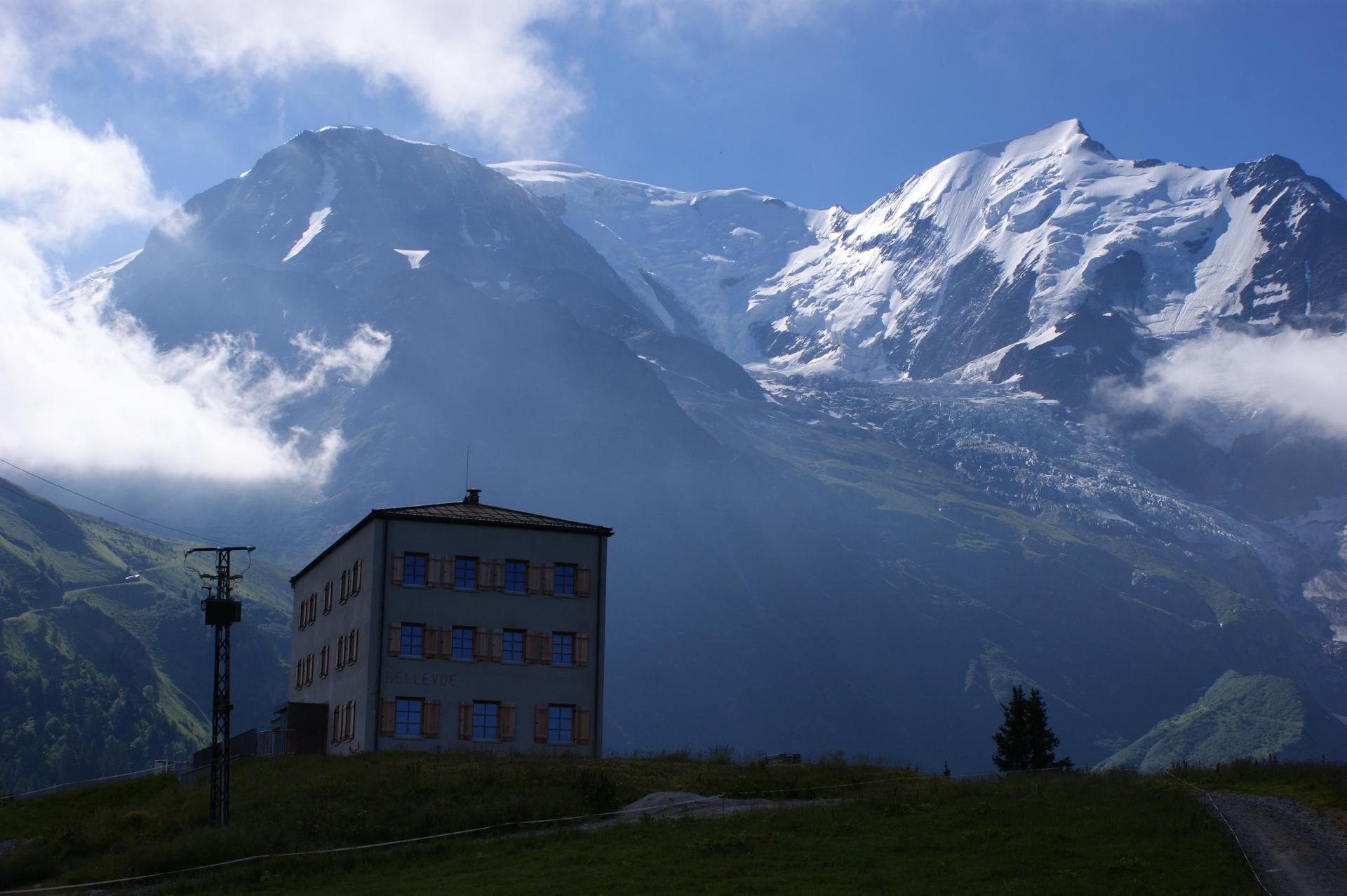 Bellevue, le Goûter et Bionnassay