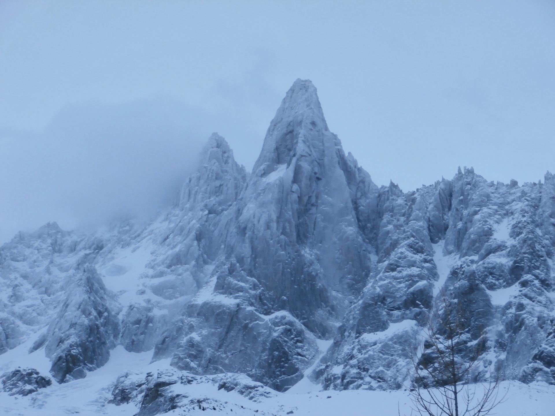 les Drus Hivernale