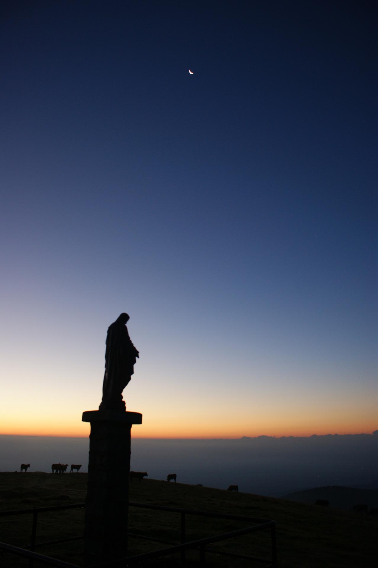 la Vierge du Petit Ballon (Haut Rhin)