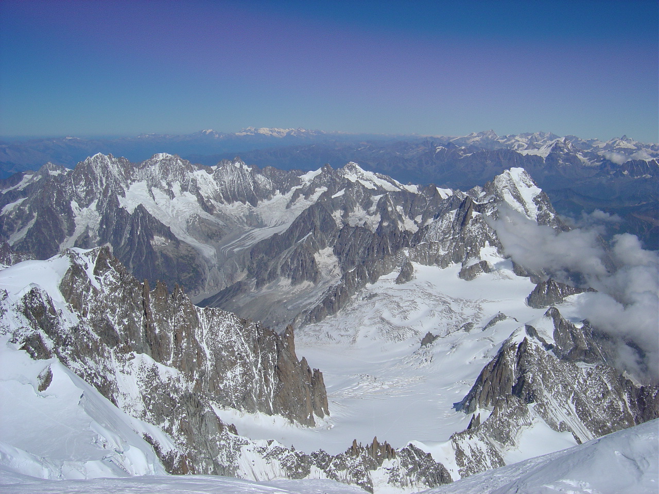 coeur du massif du Mont Blanc