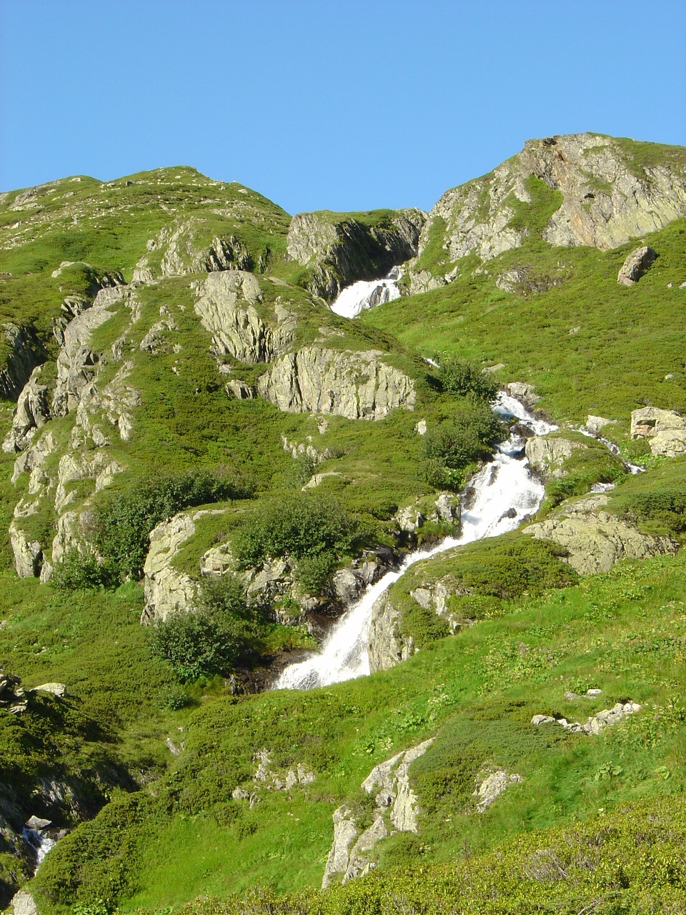 Cascade des lacs  Jovets (Haute Savoie)