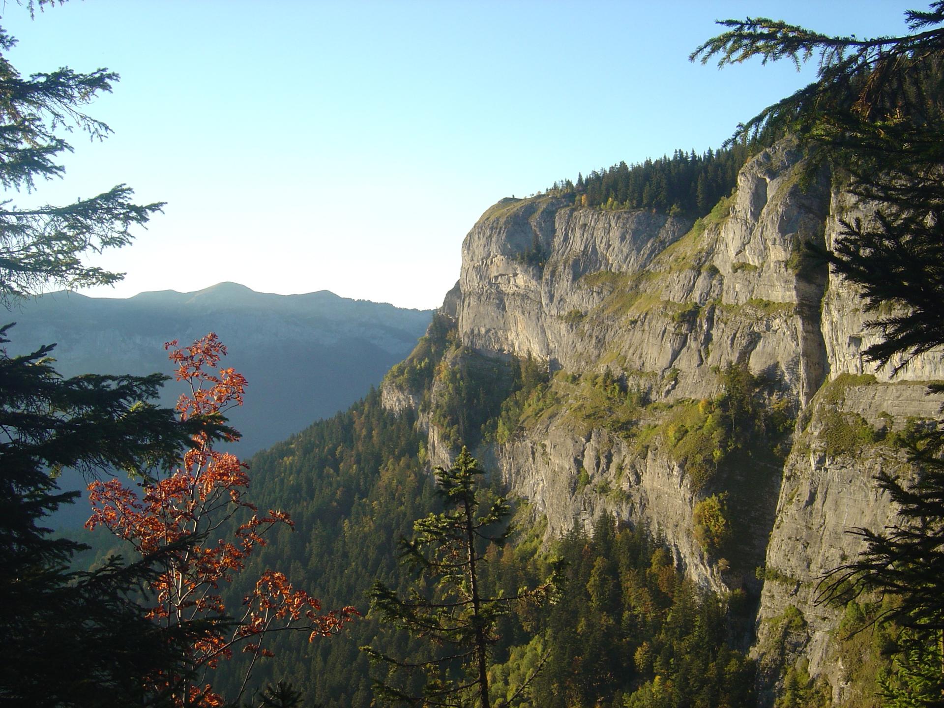 Falaises du Grand Arvet (Hte Savoie)