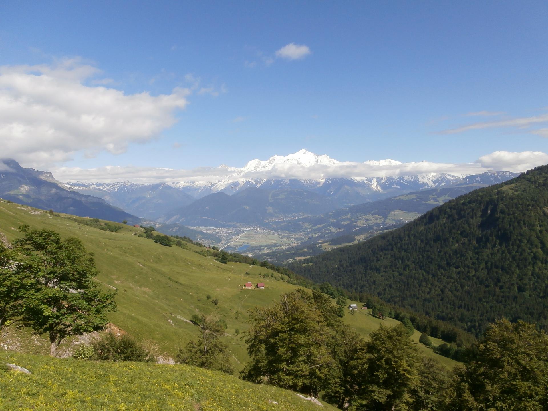 Salanches & le Mont Blanc