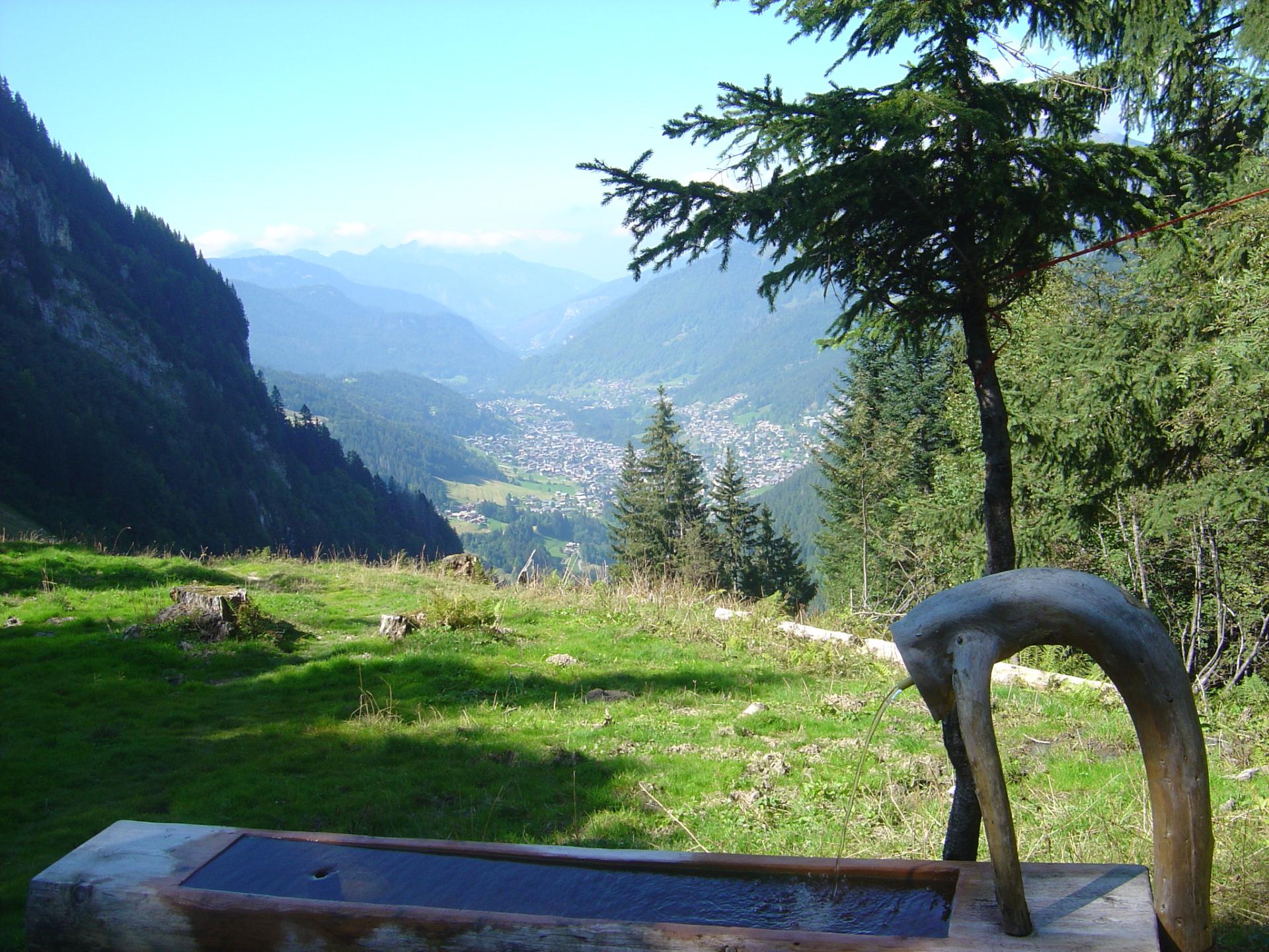 Fontaine à Morzine