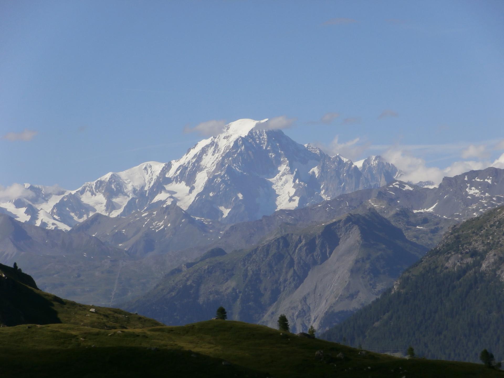 Mont Blanc depuis Tignes