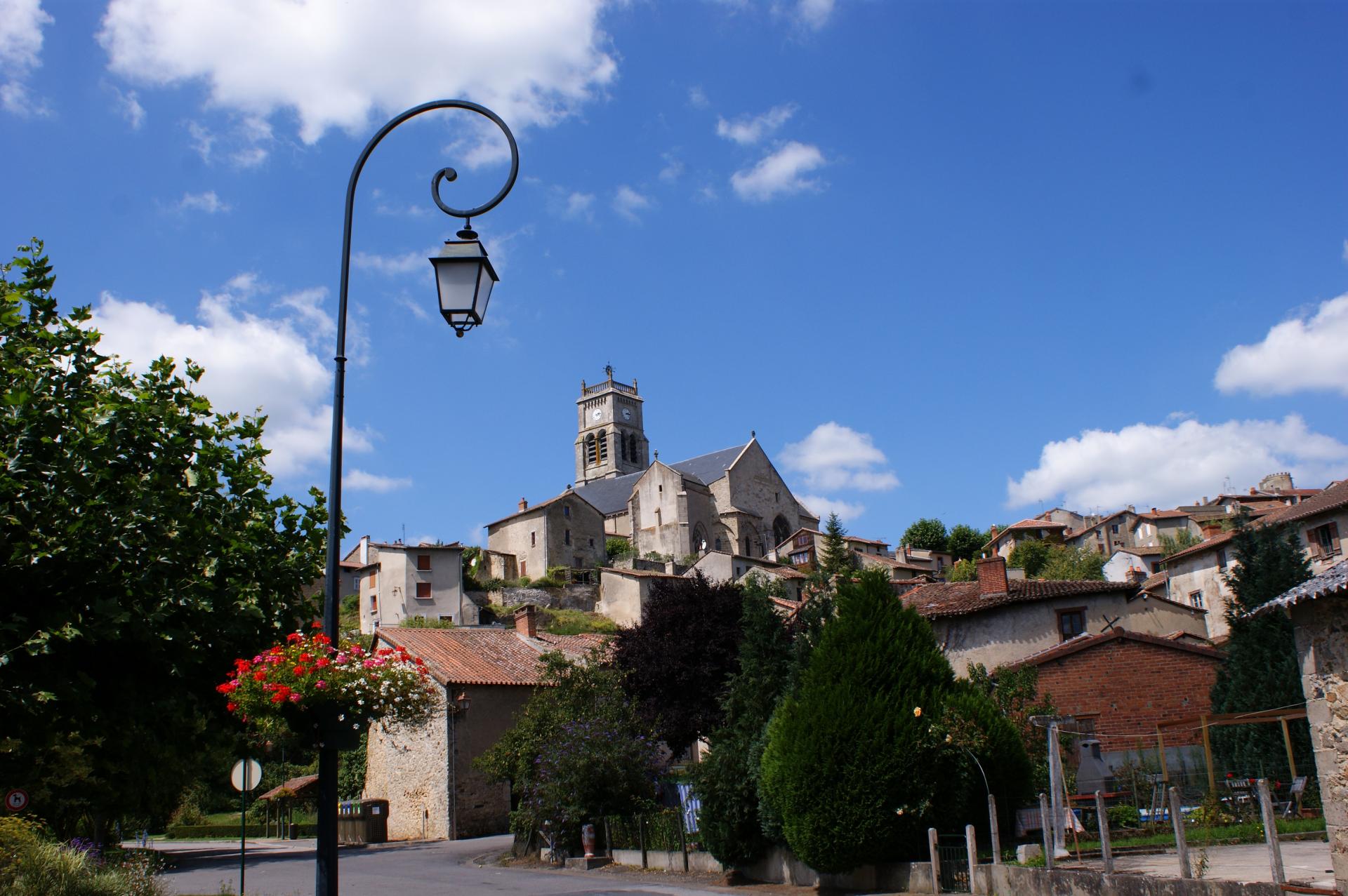 Bellac : Vue sur le Village