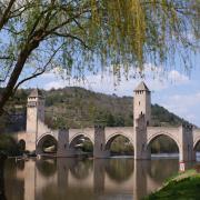 Pont Valentré sur le Lot, Cahors