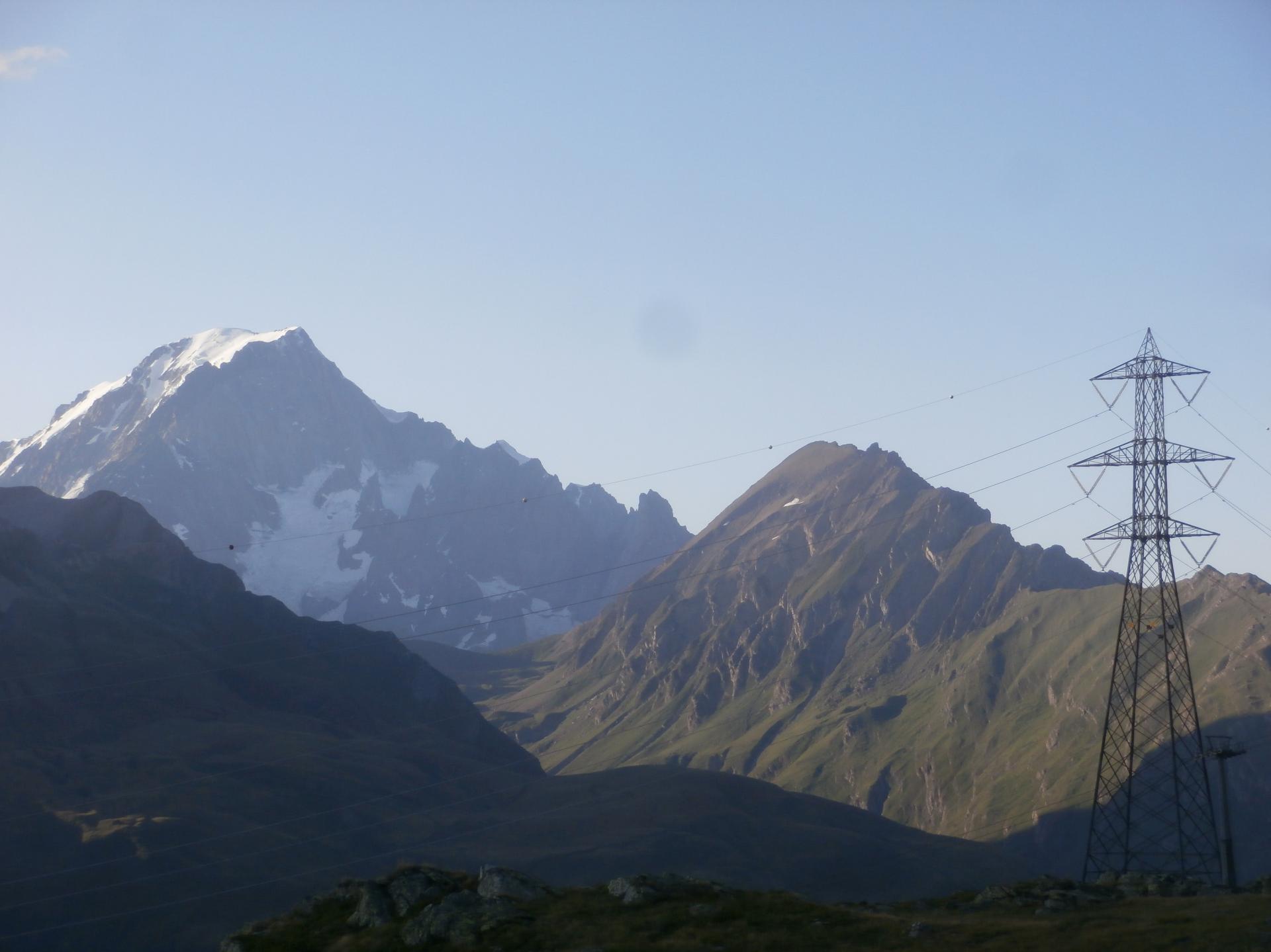 Mont Blanc (depuis le Petit St Bernard)
