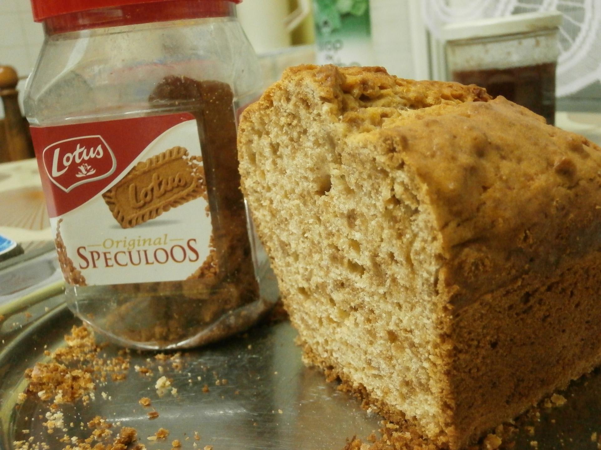 Cake aux spéculoos 