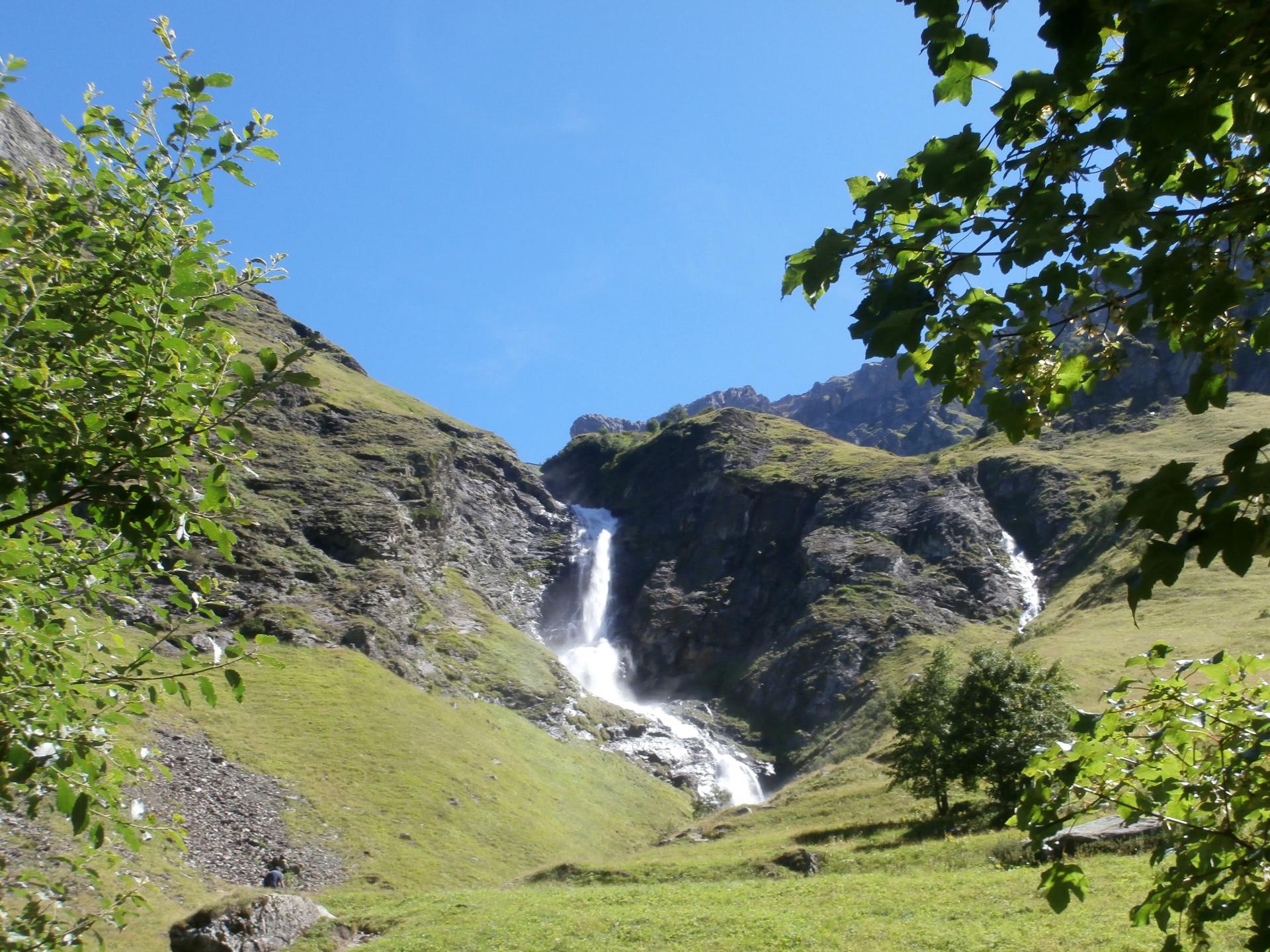 Cascade du Py (refuge de Laisonnay, Vanoise)