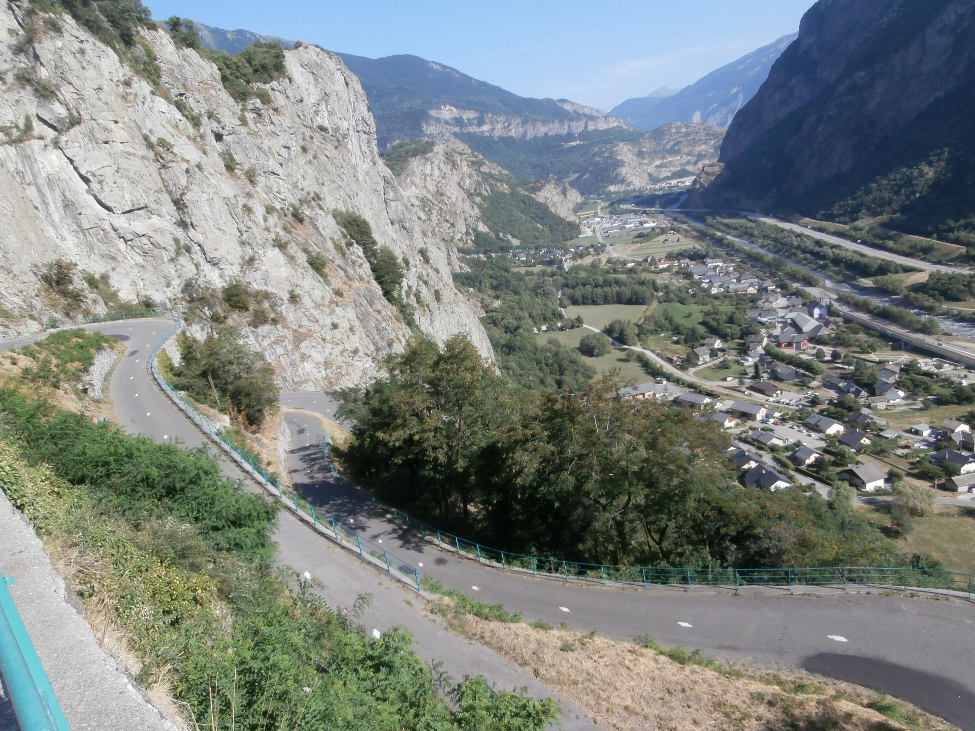 lacets de Montvernier, col de Chaussy