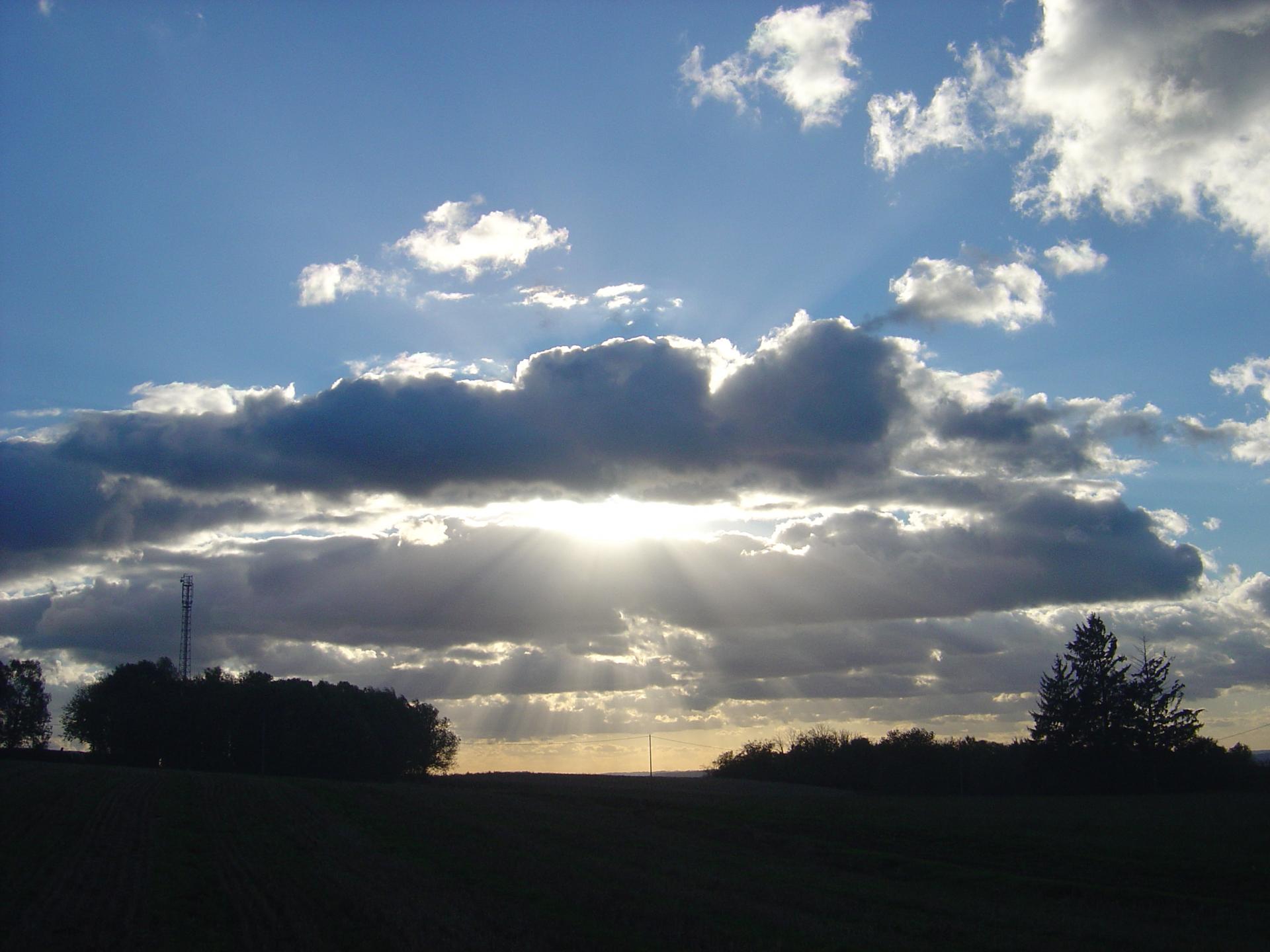 Couchant nuages