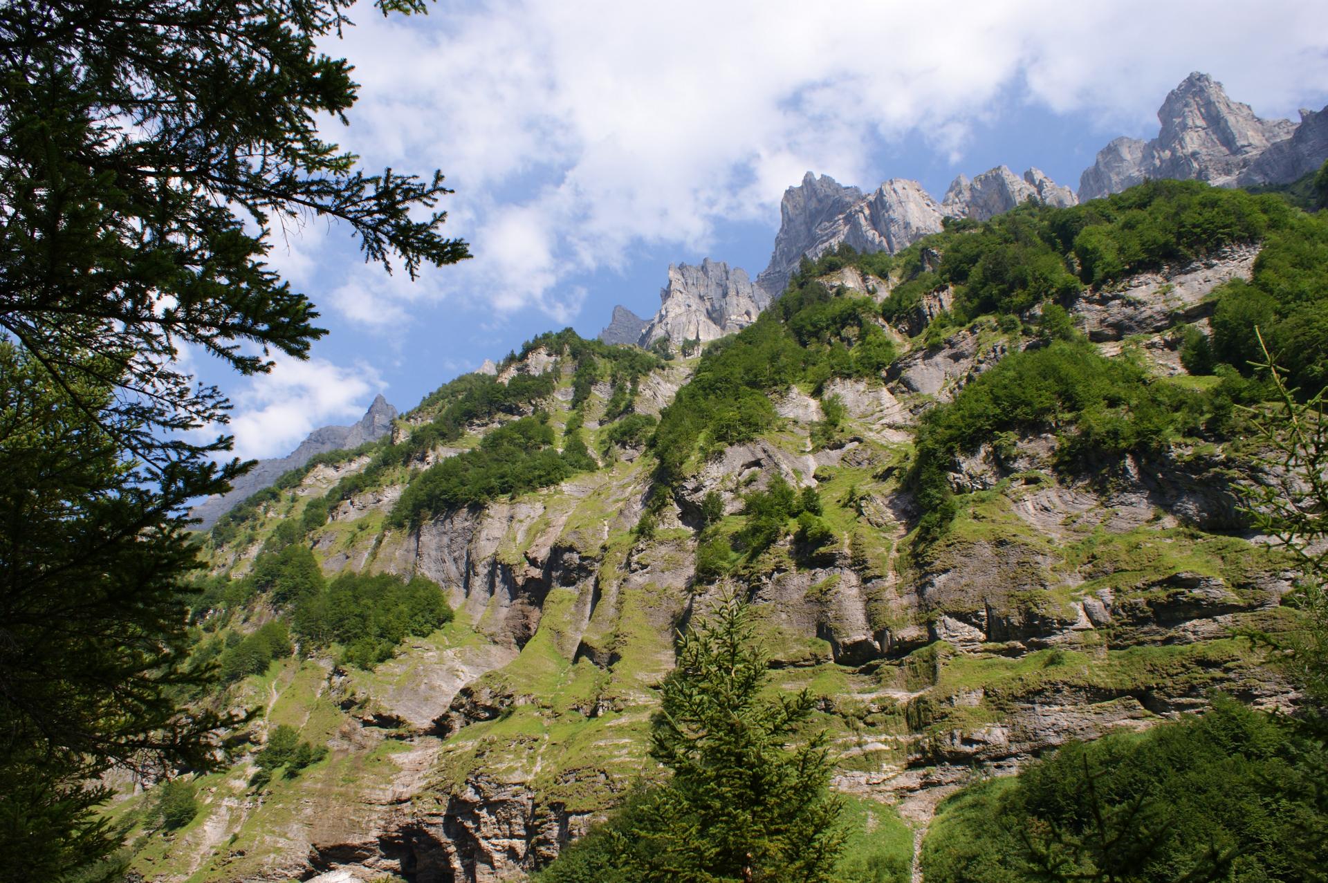 Falaises du fer à Cheval