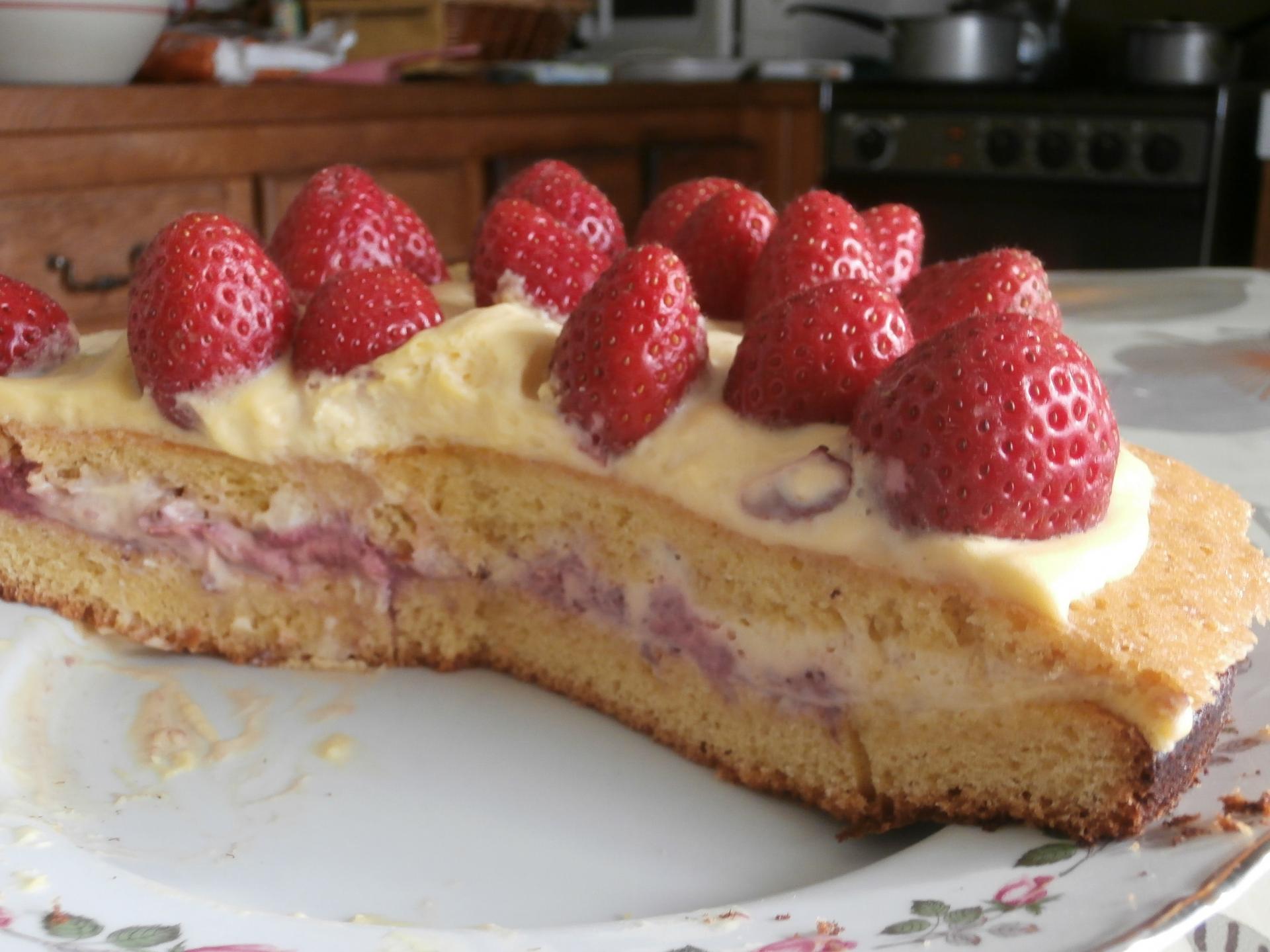 Gateau aux Fraises