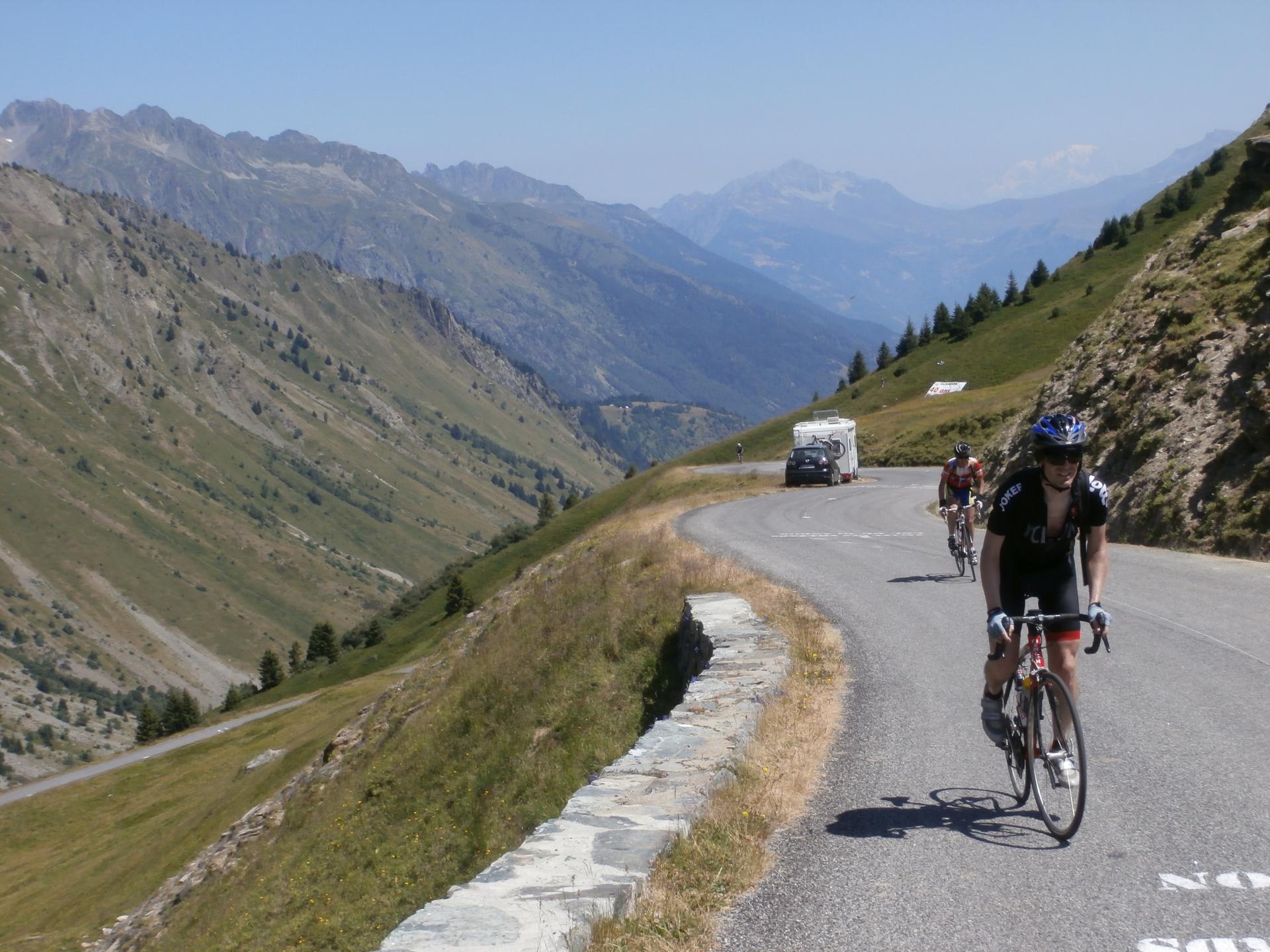 dernier effort au col du Glandon