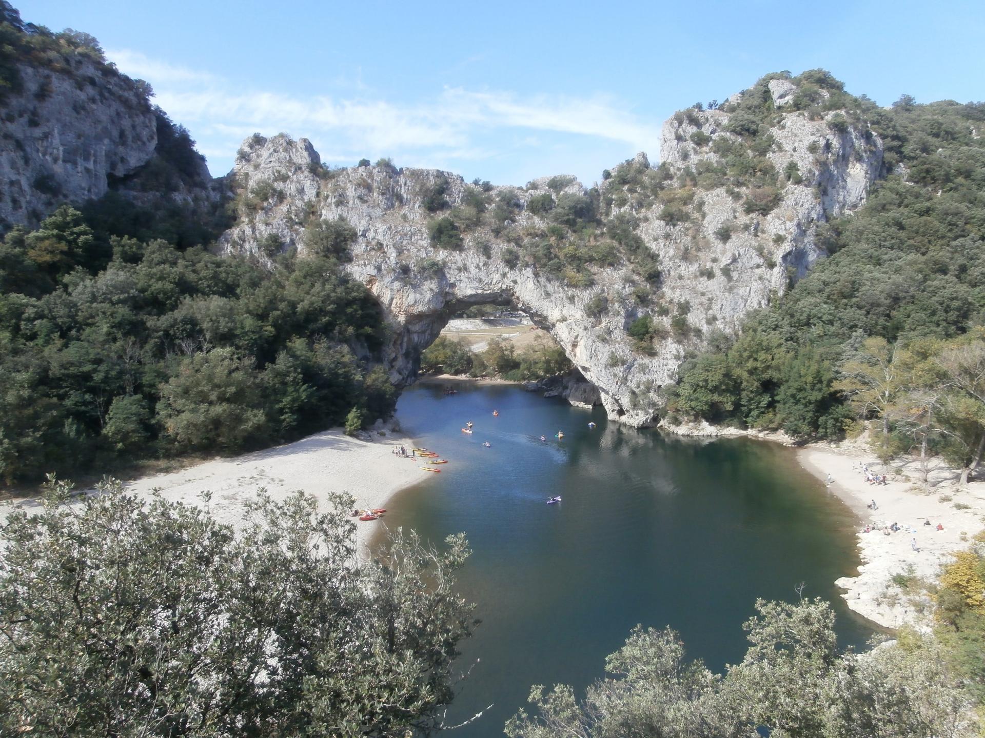 Gorges de l'Ardèche : le Pont d'Arc