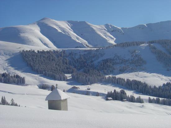 Le Mont Joly en hiver