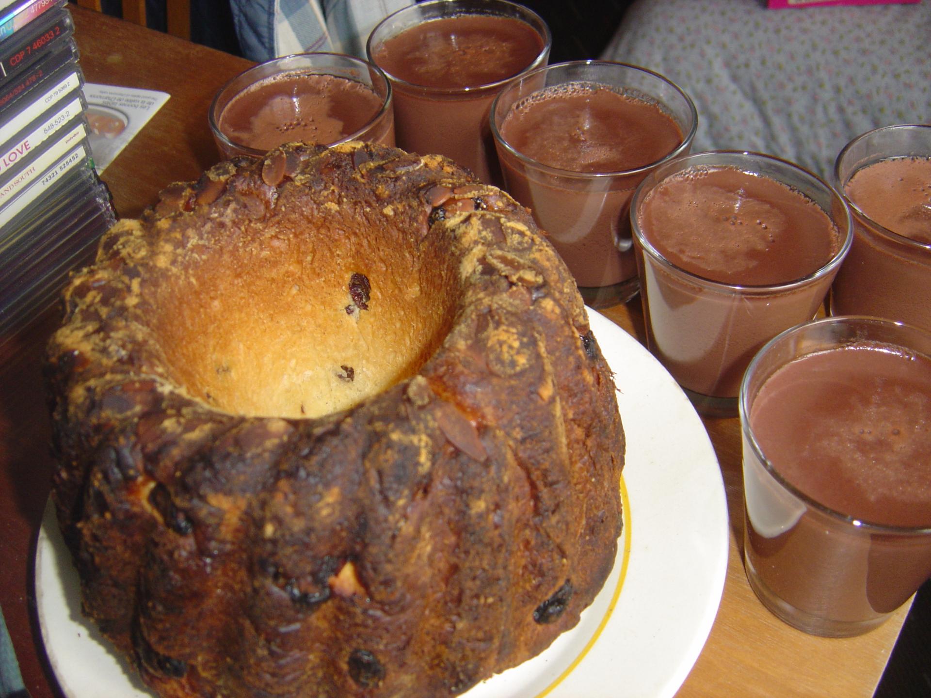 Kougelholf & flancs au chocolat