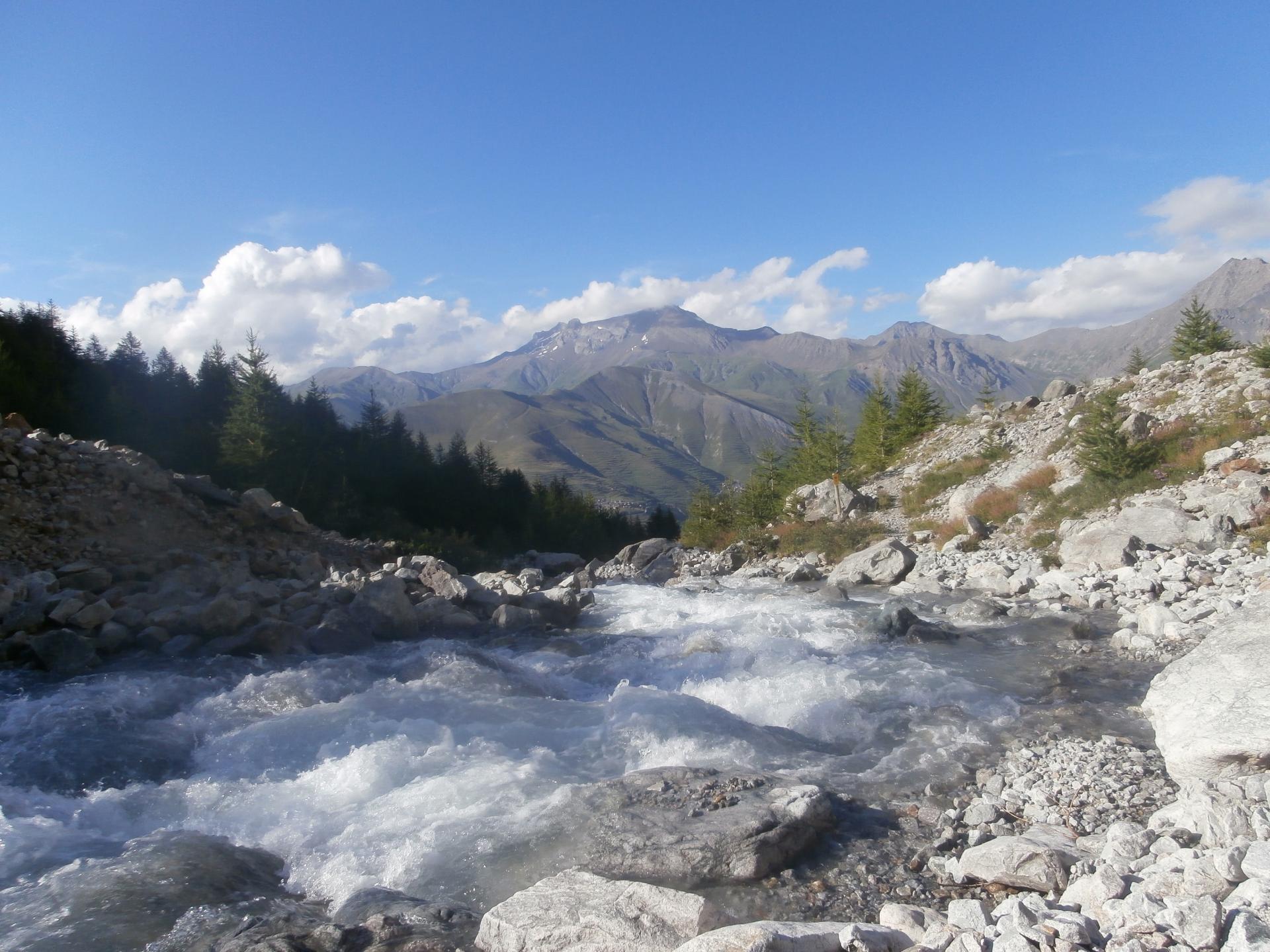 torrent de l'Abéous (la Meije) 