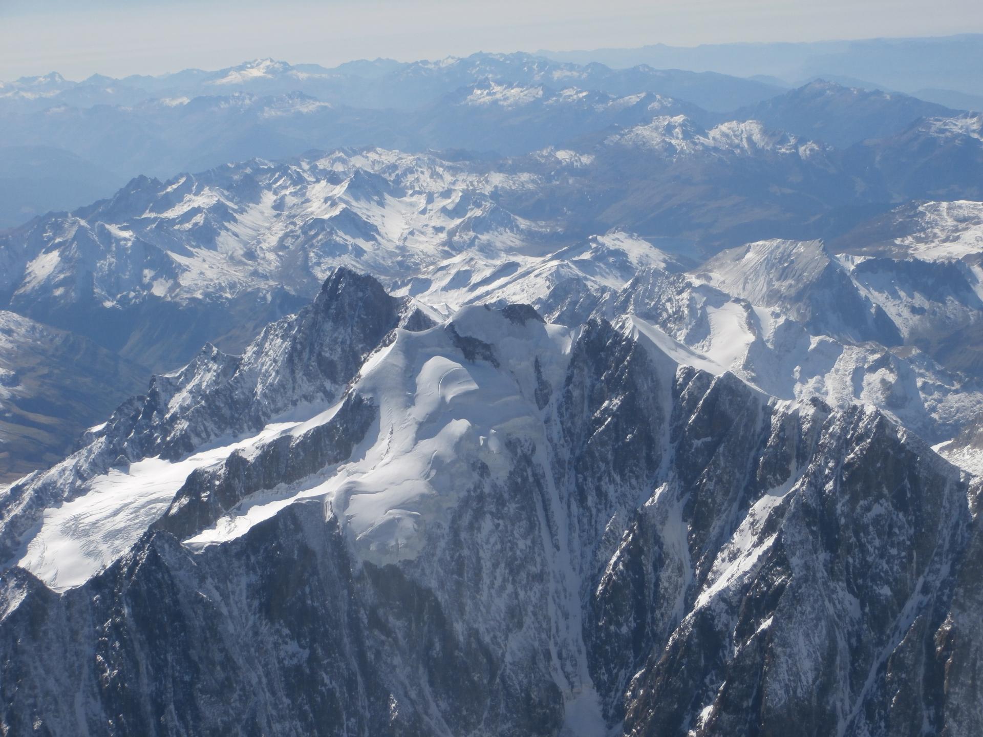 Mont Blanc 4810m : cimes