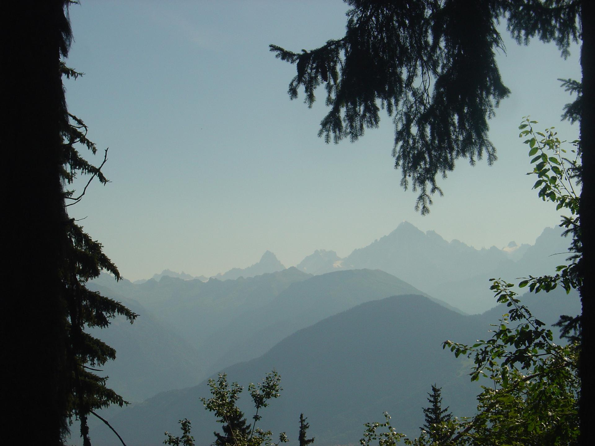 Mont Blanc depuis Combloux