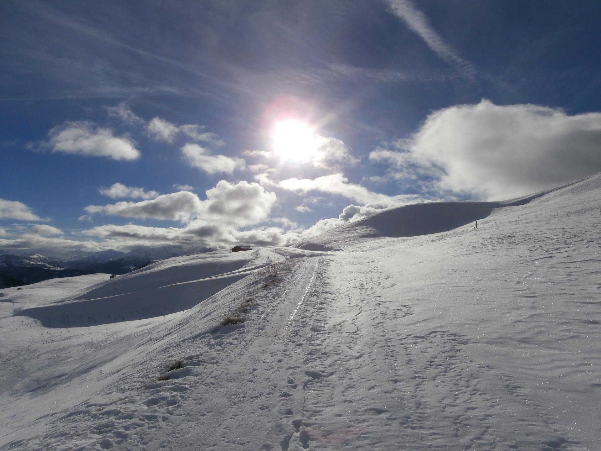 crête  vers les Saisies