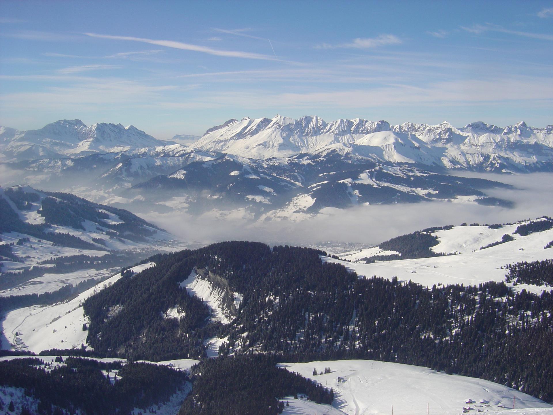 Paysage de neige (Megève)