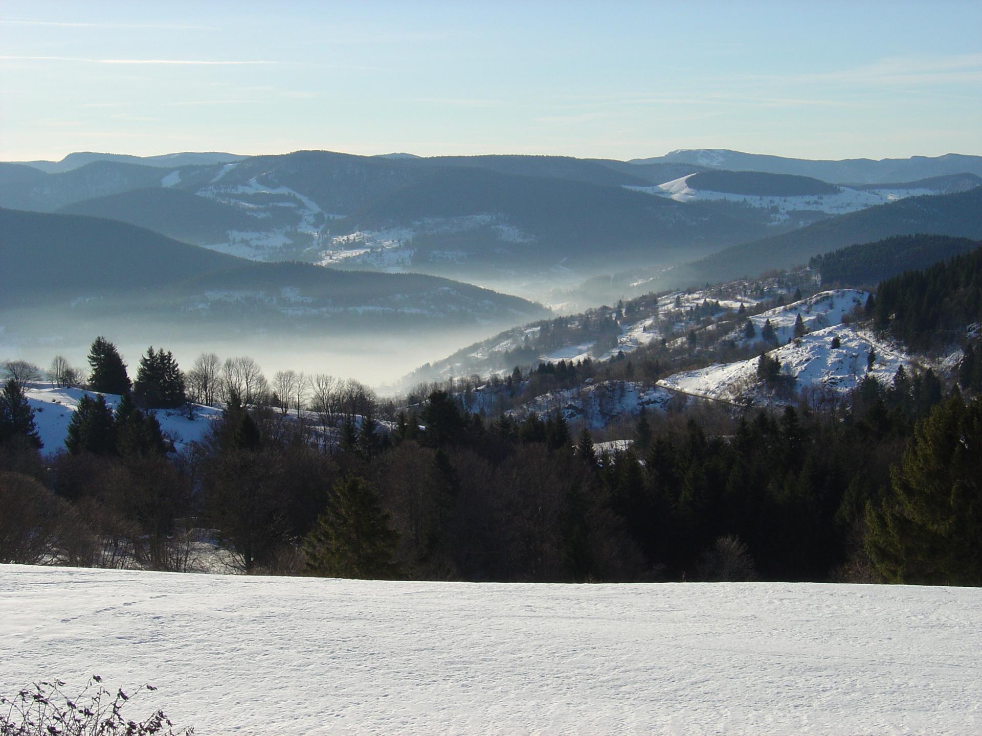 les Vosges au coeur de l'hiver