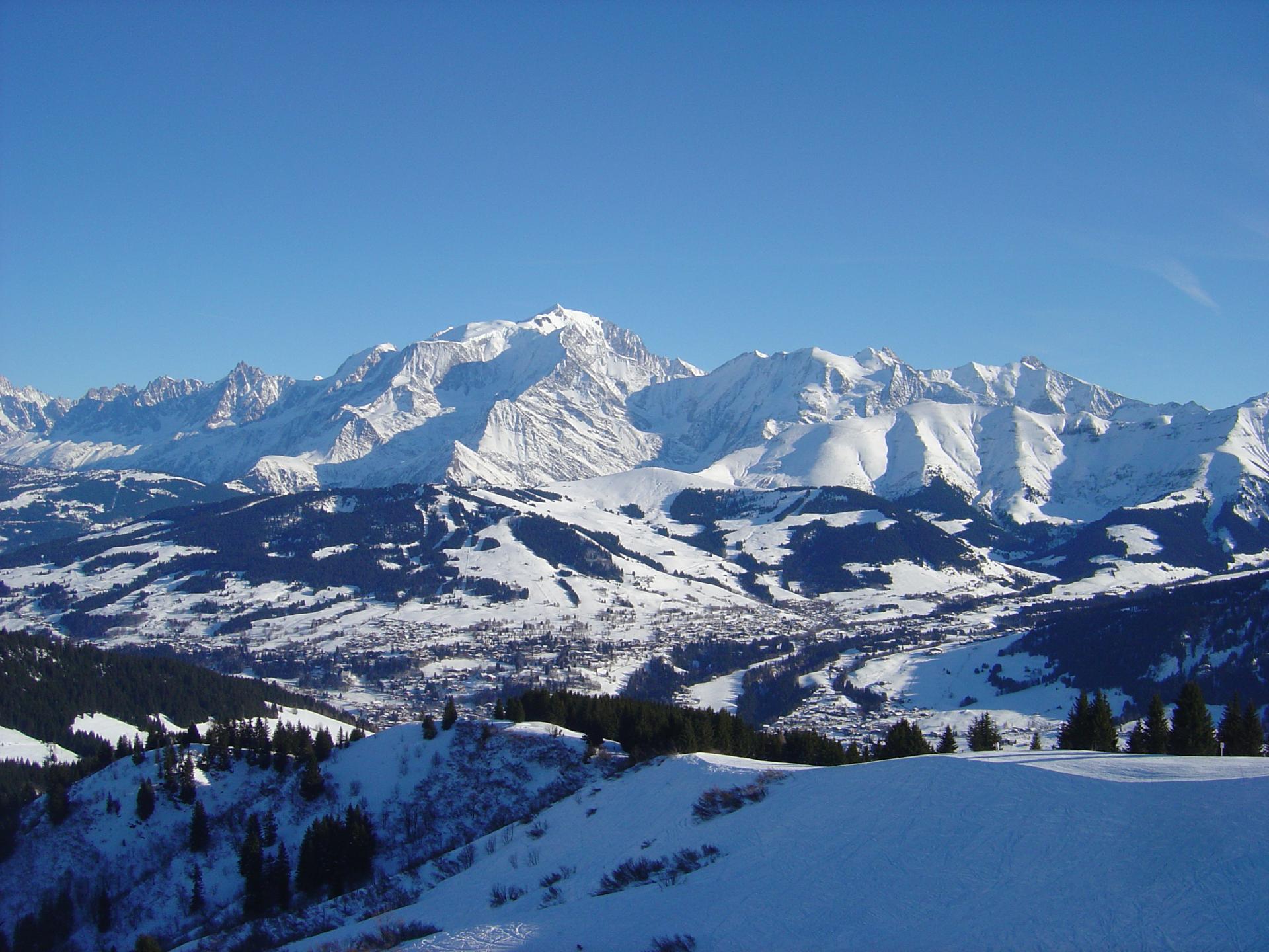 vue sur Megève